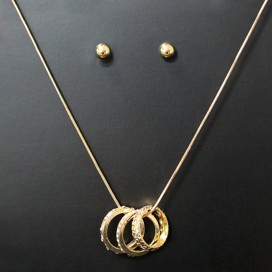 COLLAR DIJE ANILLOS