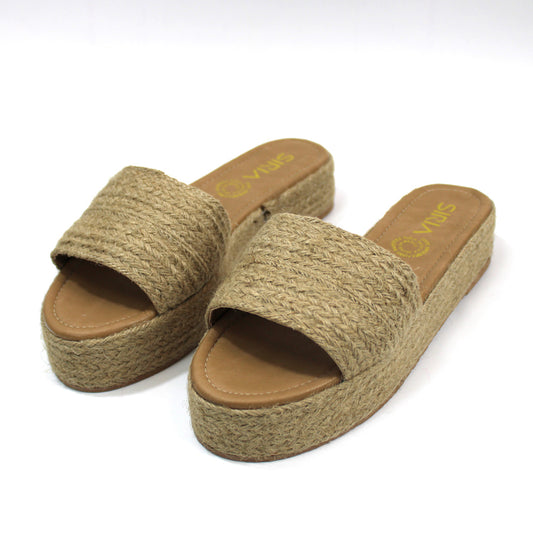 SANDALIA YUTE TEJIDO