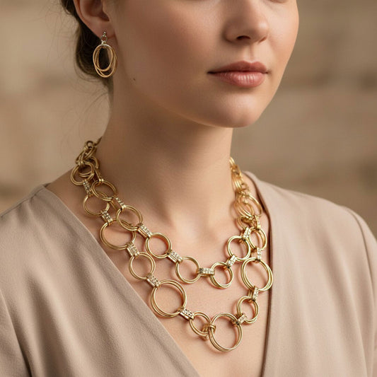 COLLAR LARGO ARGOLLAS