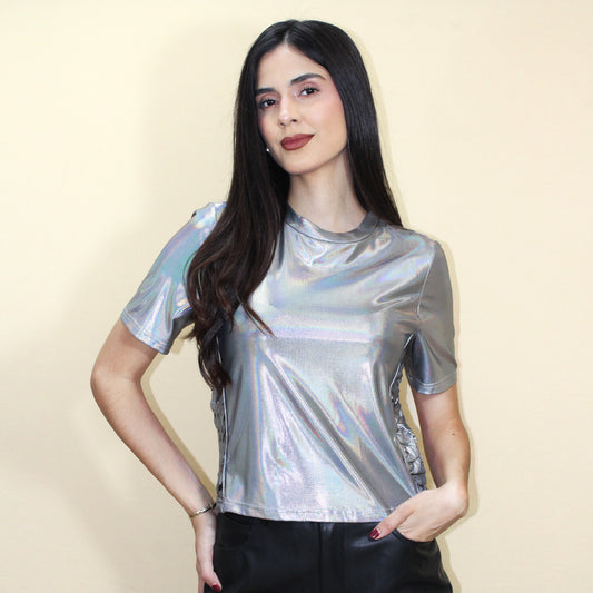 BLUSA METALICA