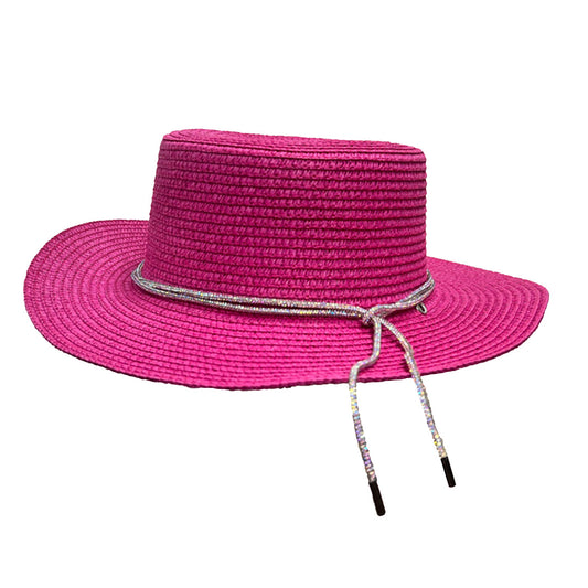 SOMBRERO CON CORDON DE PEDERIA