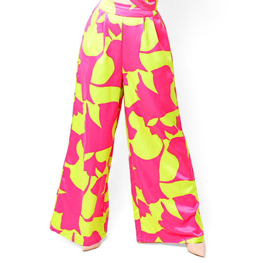 PANTALON ESTAMPADO SATIN