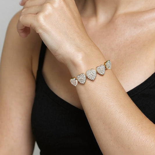 PULSERA  CORAZONES