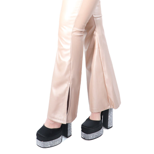 PANTALON VINIPIEL ACAMPANADO