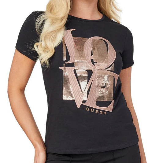 BLUSA LOVE LOGO GUESS