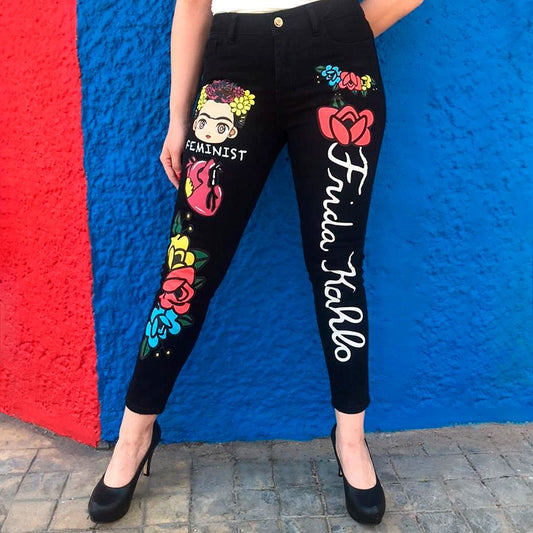 PANTALON FRIDA (FEMINISTA)