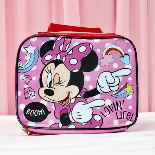 MOCHILA CON LONCHERA MINNIE