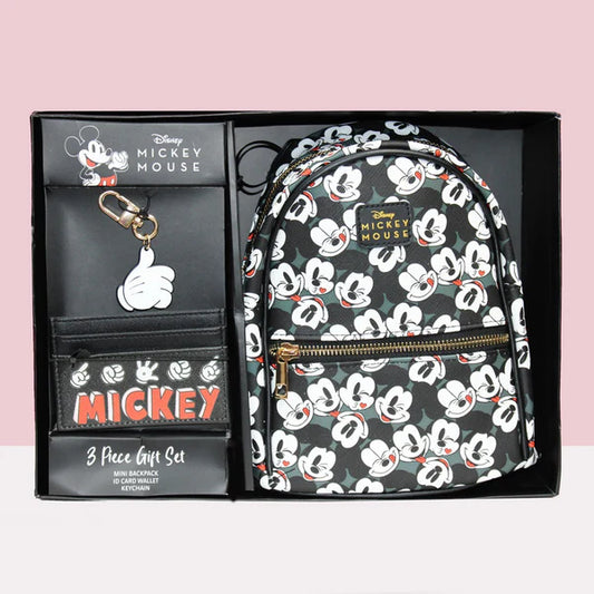 MOCHILA MICKEY 3PZAS DISNEY